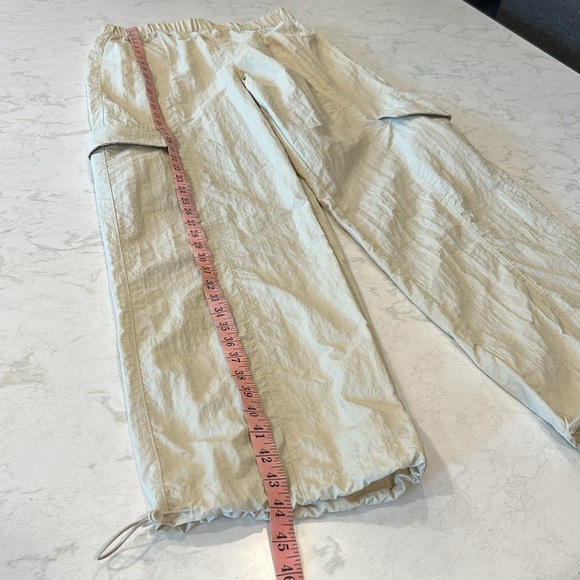 Anthropologie Wilo the Label Parachute Cargo Pants in Athletic Clay Size Small - Picture 7 of 14